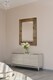 image 1 of Farmhouse Dark Natural Wood Large Dress Mirror 118 x 88 CM | Multi