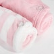 image 3 of Brushworks Luxury Microfibre Hair Towels 2 Pack Pink | Pink | Bath towel