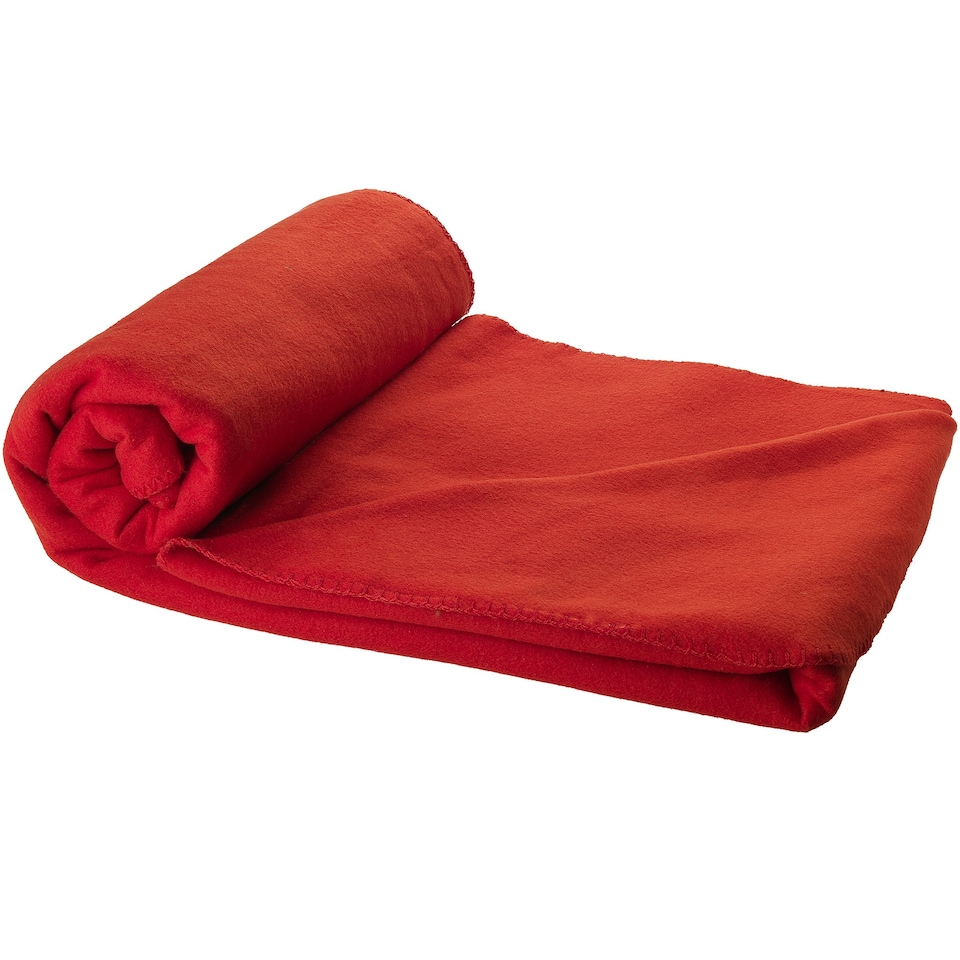 image 1 of Bullet Huggy Blanket And Pouch - Red - 150 x 120 cm
