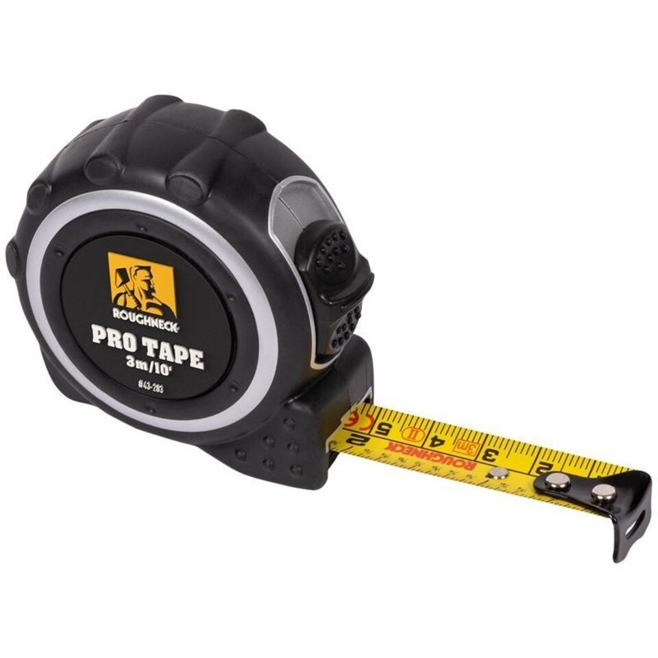 Roughneck E-z Read Tape Measure - Multi Colour - 3m/10ft (Width 16mm)