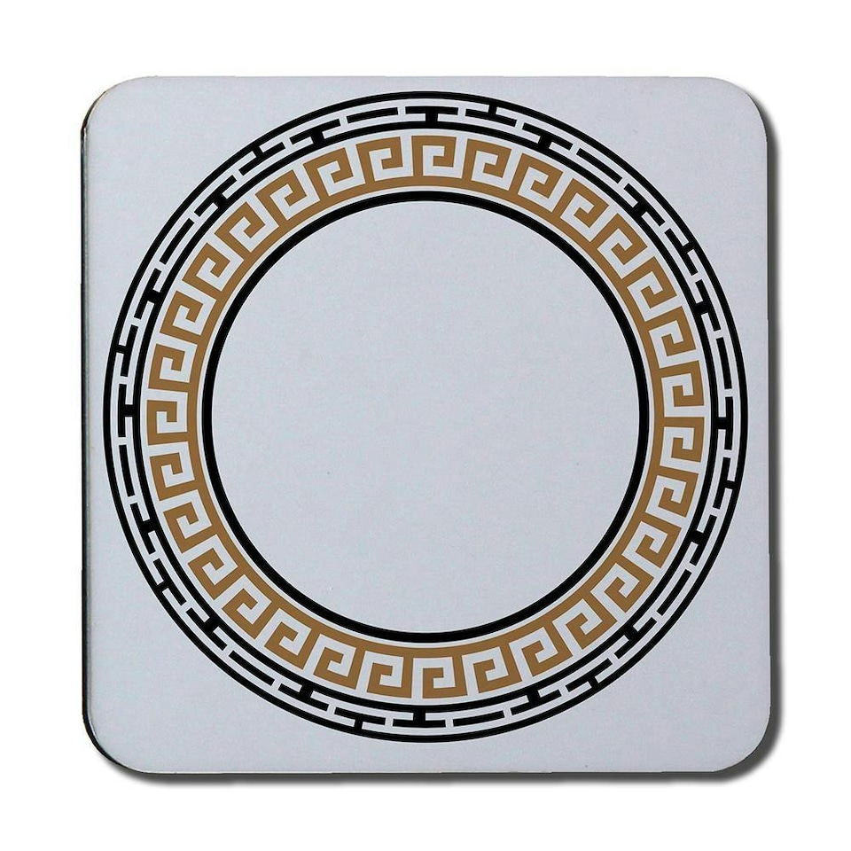 image 1 of Greek Key Frame (Coaster)