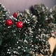 image 4 of 2.7m Green Christmas Garland with Pine Cones and Red Berries