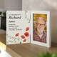 image 2 of Personalised Memorial Wooden Hinged 6x4 Photo Frame | White | One Size