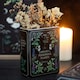 image 2 of Ceramic Poisonous Plants Book Shaped Vase - (H14.5 x W11cm) Black