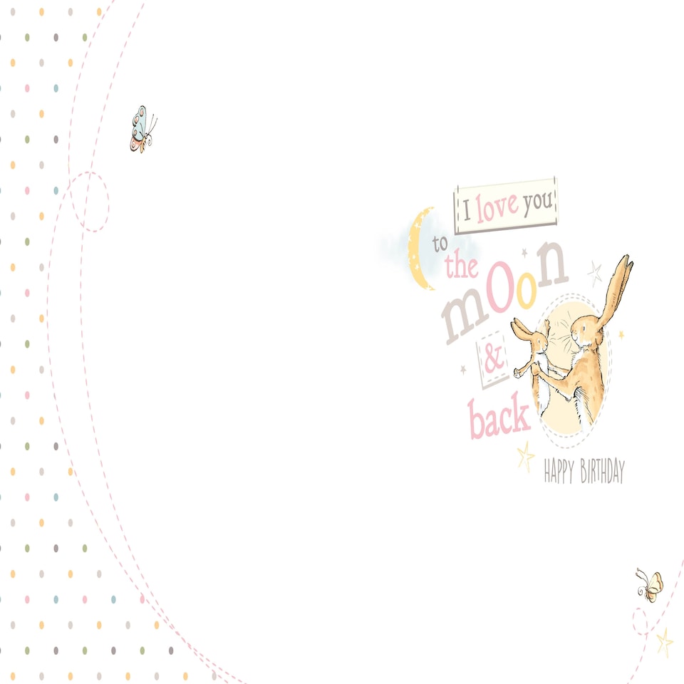 image 1 of Guess How Much I Love You Daughter Birthday Card