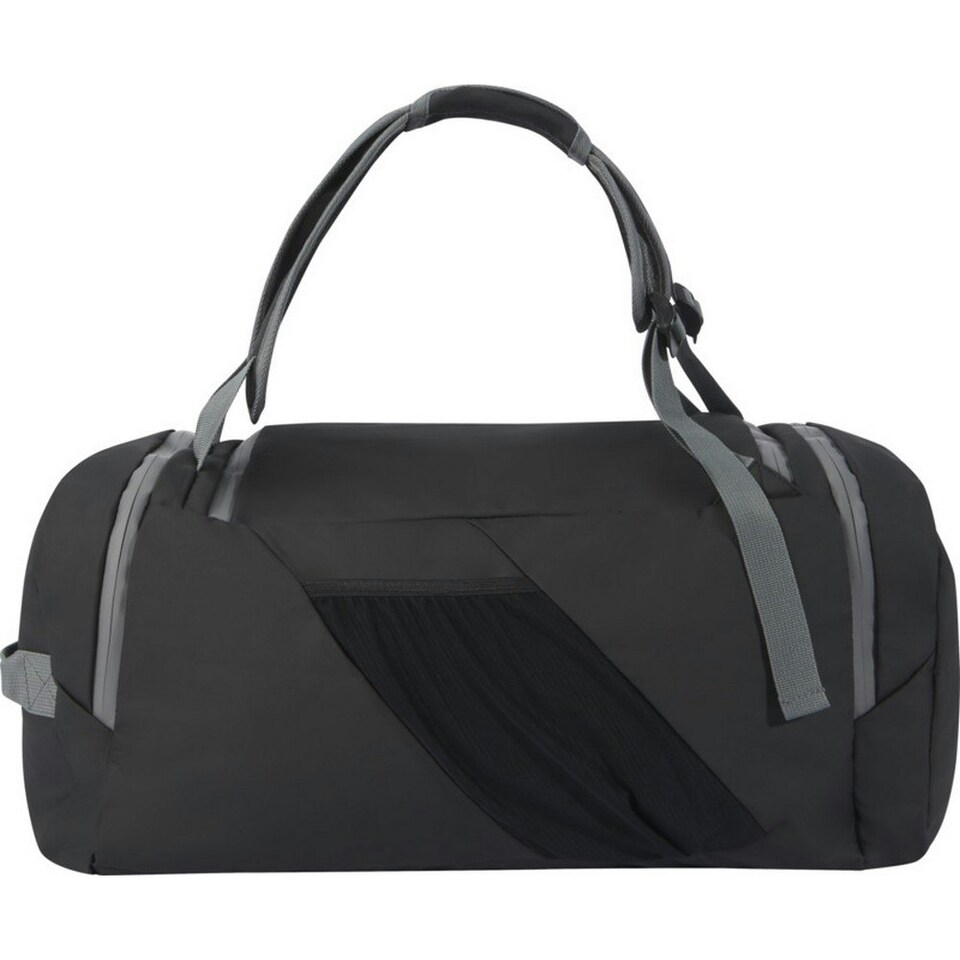 image 1 of Aqua 2 in 1 Water Resistant Recycled 35L Duffle Bag - Solid Black - One Size