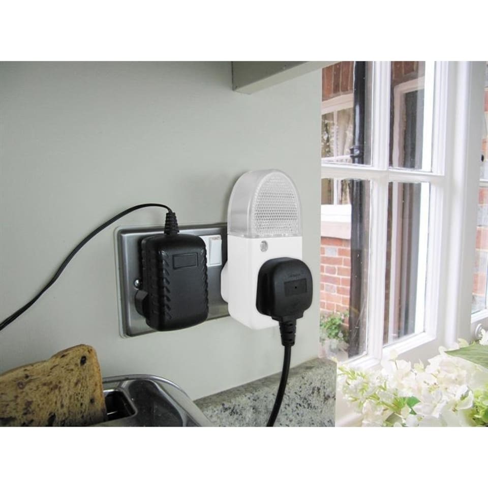 image 1 of Uni-com Plug-through Night Light - Multi Colour - One Size