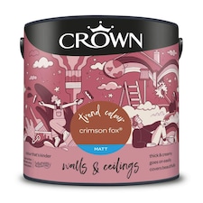 Crown Matt Emulsion Crimson Fox 2.5L