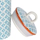image 5 of Nicola Spring Hand-Printed Kitchen Canister - 1 Litre - Blue | Multi | Multi