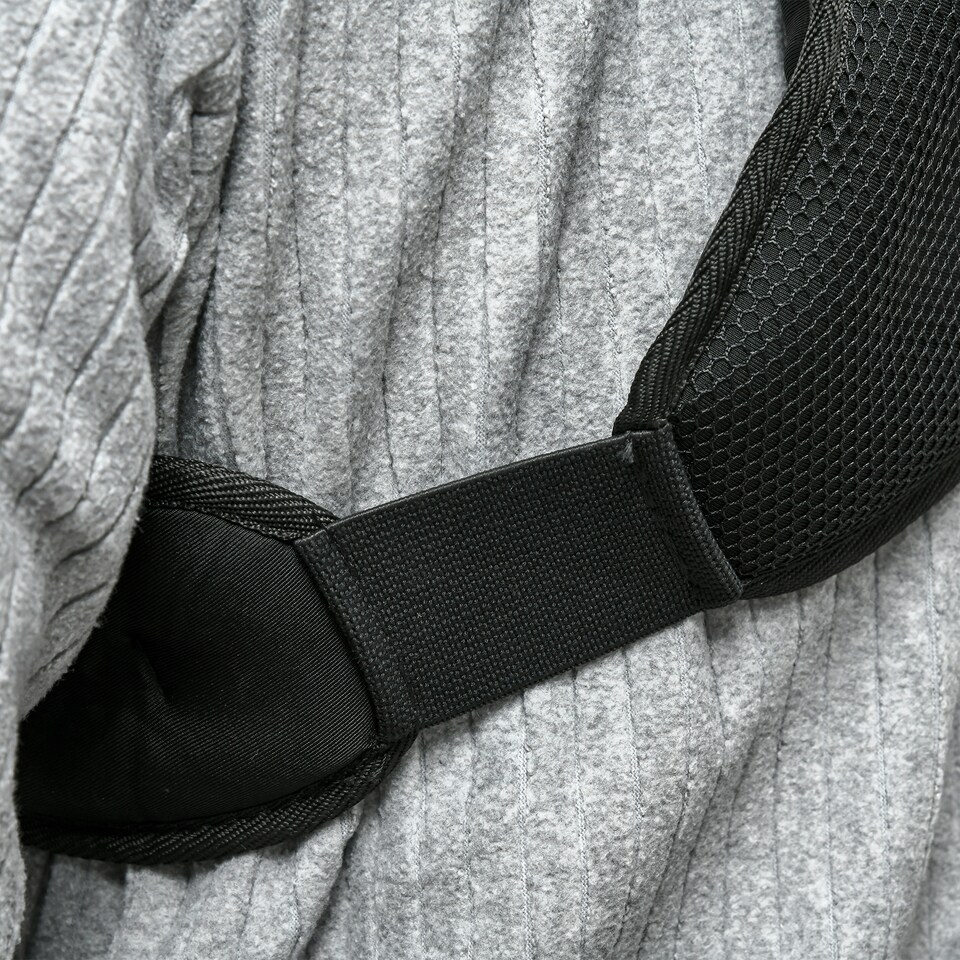 image 1 of HOMCOM 8KG Weighted Vest with Adjustable Straps, Pocket, Reflective Strips | Black