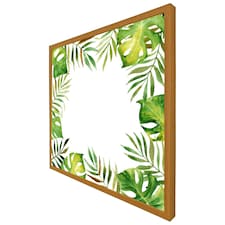 Border of botanical leaves (Picture Frame)