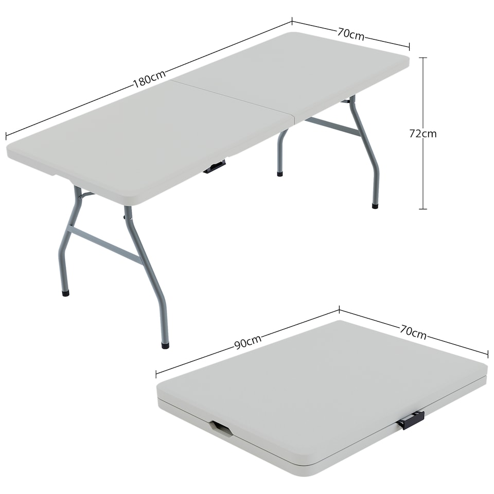 image 1 of Home Vida 6ft Portable Folding Table