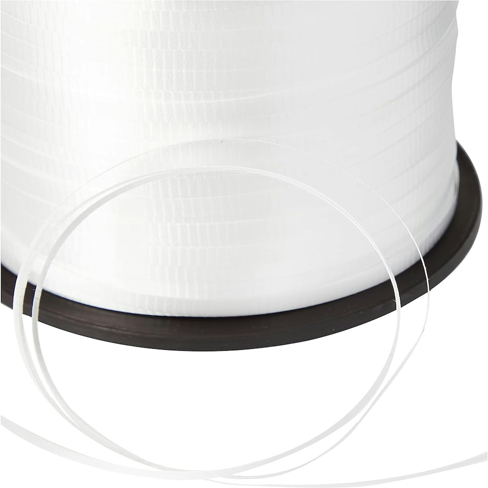 image 1 of White Curling Ribbon 500 yds