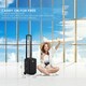 image 7 of Flight Knight Lightweight 2 Wheel ABS Hard Suitcase Cabin Hand Luggage 100+ Airlines Approved - British Airways, Ryanair & easyJet Free Carry On 40x20x25cm Pink | Rose | Cabin Bag