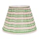 image 1 of ValueLights Riza Taper Pink Aztec Pleat Large Lamp Shade & Bulb | Pink