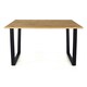 image 3 of Core Products Texas, Rectangular Dining Table H76cm x W150cm x D75cm Brown