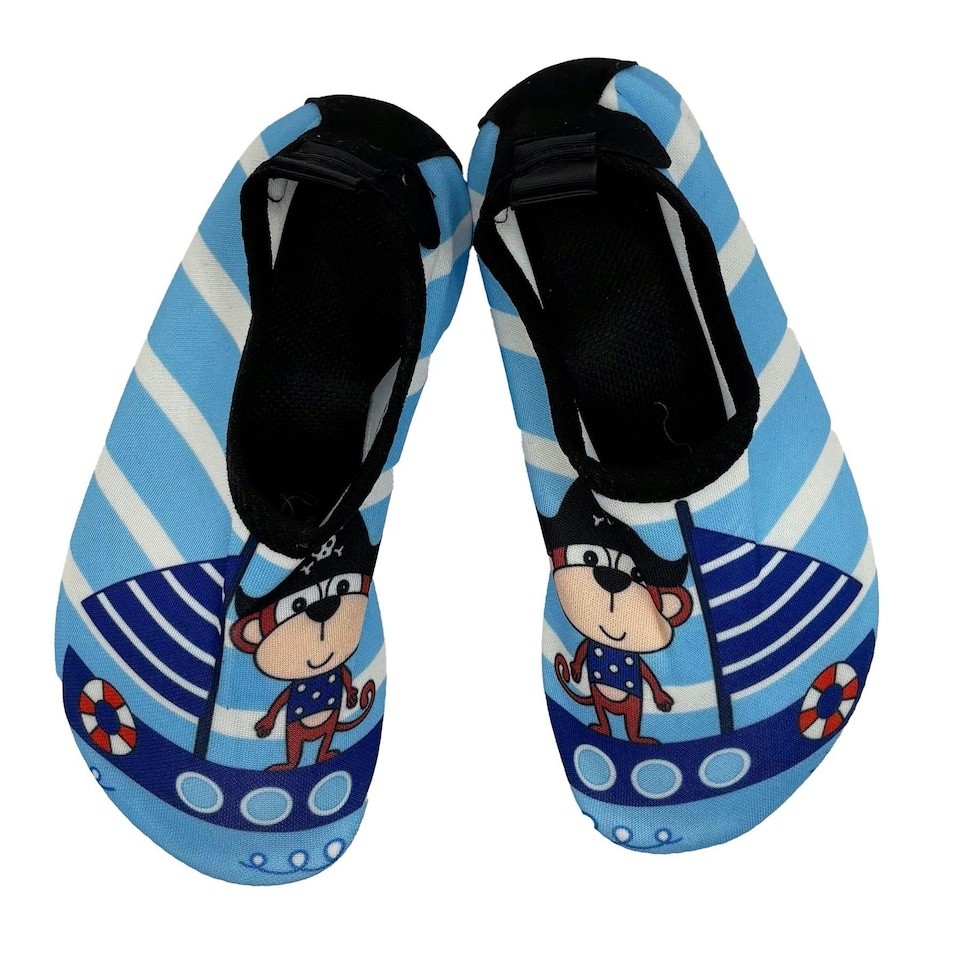 image 1 of Squelch Childrens Water Aqua Shoes - Pirate Monkey UK 6-7