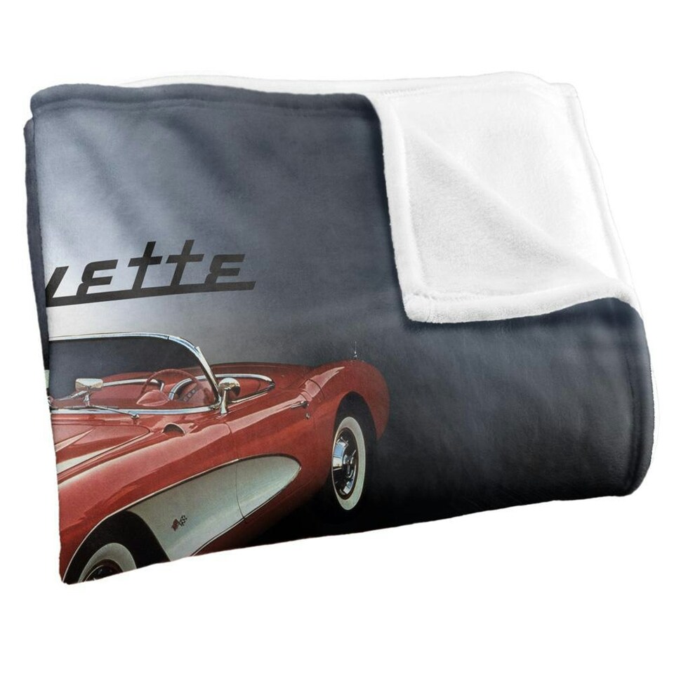 image 1 of Chevrolet Corvette Shine Blanket - Multicoloured - One Size