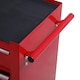 image 7 of HOMCOM 5 Drawer Tool Box, Lockable Steel Tool Chest on Wheels, Rolling Chest Cabinet with 5 Drawers and Handle for Workshop, Garage, Red | Red | 1
