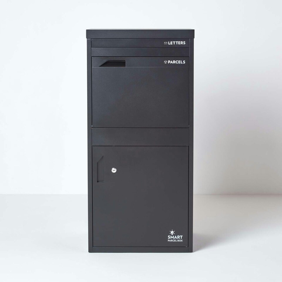 image 1 of SMART PARCEL BOX® Extra Large Front & Rear Access Black Black
