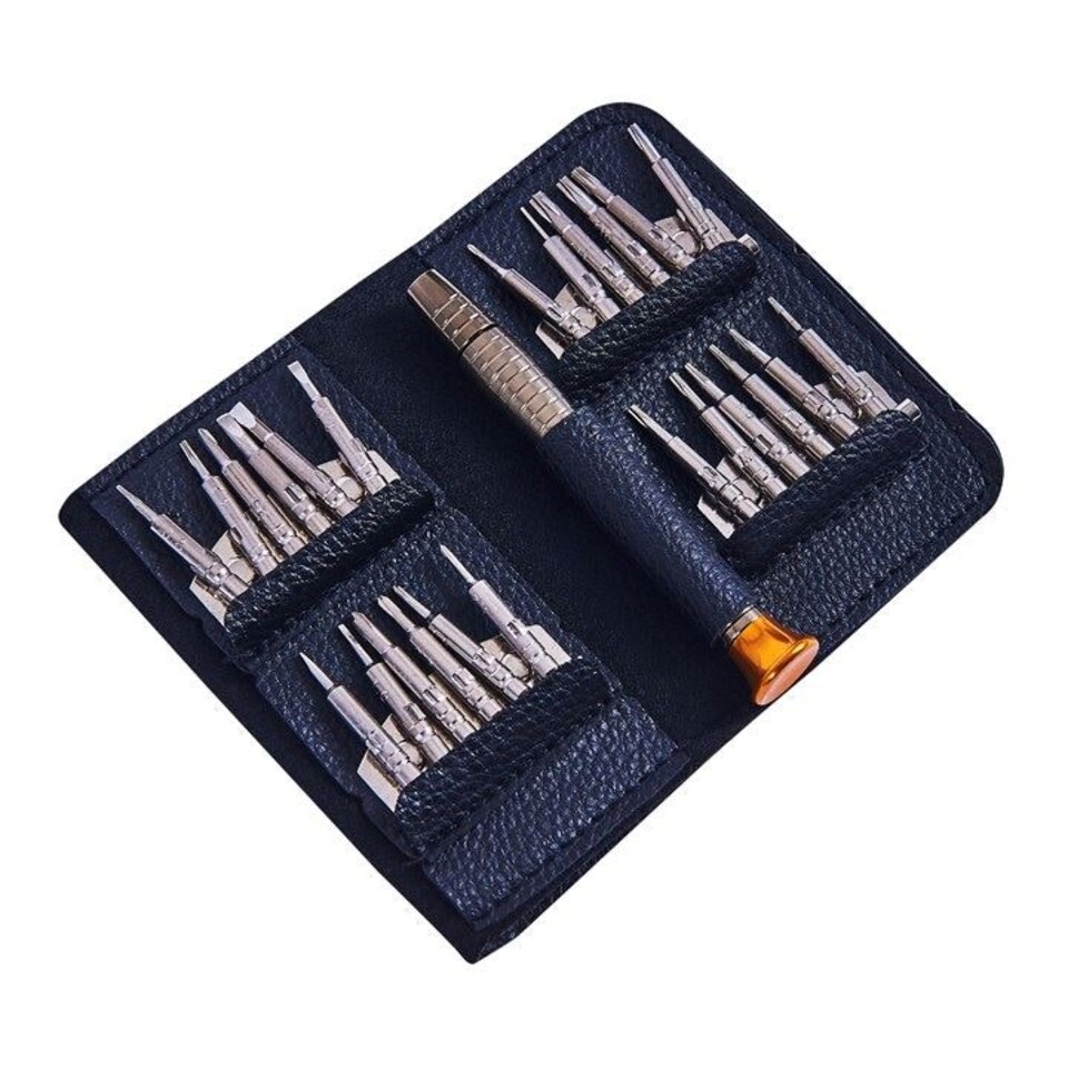 25 Piece precision screwdriver bit set - L0534