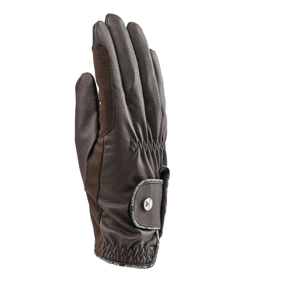 image 1 of Aubrion Stadium Riding Gloves Black | Size: X-Small
Colour: Black