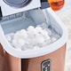 image 4 of Cooks Professional Ice Maker Machine with Scoop & 2.2L Tank - Makes 14KG Per Day | Copper