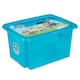 image 1 of Keeeper Paw Patrol Storage Box with Lid 15 Litre Blue Transparent