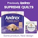 image 3 of Andrex Toilet Rolls Ultimate Quilts Fragrance-Free 3 Ply Toilet Paper, 48 Rolls | White | 2 Pack | 2