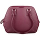 image 4 of Premium Soft Leather Large Hand Bag with Stitch Detail Pattern Red | Cranberry