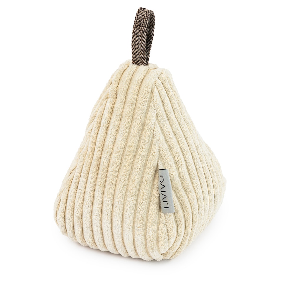 image 1 of Weighted Door Stopper Pear