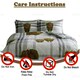 image 6 of Hector The Highland Duvet Cover Set Reversible Polycotton Beddings Multi | Double