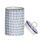 image 1 of Nicola Spring Hand-Printed Kitchen Spoon Rests - 26.5cm - Orange & Navy (2pc)