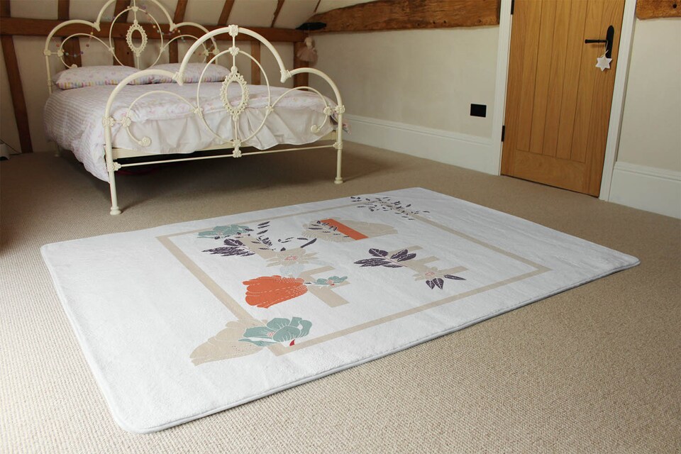 image 1 of Life & Flowers Designer Rug | Multi
