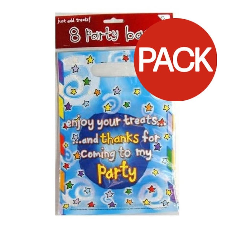 Hamdys Stars Party Bags (Pack of 8) - Multicoloured - One Size