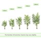 image 5 of Artificial Plant Palm Tree Indoor House plant 120cm | Multi | Multi