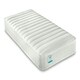 image 4 of Oliver Grey and White Storage Bunk Bed With Theo Pocket Sprung Mattresses