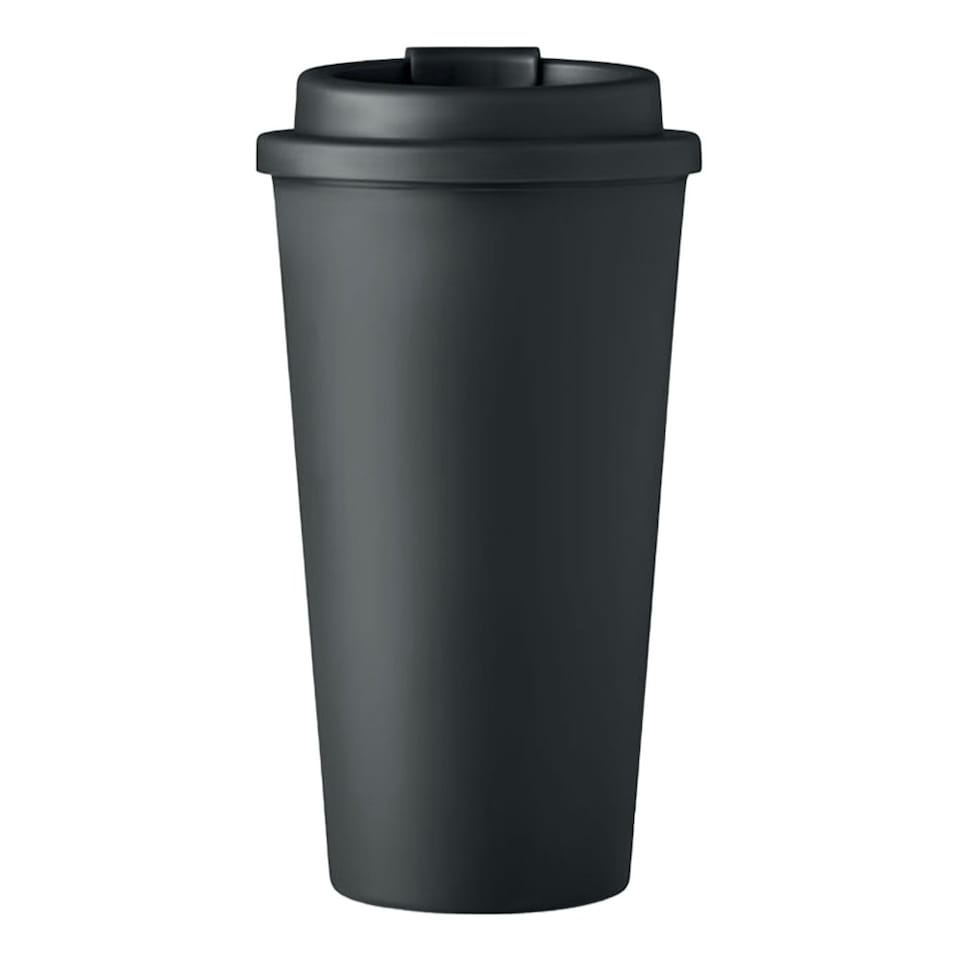 image 1 of MidOcean Tuesday Double-Walled 450ml Tumbler - Black - One Size Black