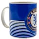 image 1 of Chelsea FC Linear Mug - Blue/White - One Size