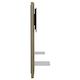 image 2 of Mercury with 2 shelves in raw mdf with bracket Cream | Raw MDF