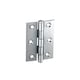 image 1 of Securit Button Tip Butt Hinges (Pack of 2) | Silver | Satin Chrome | 1