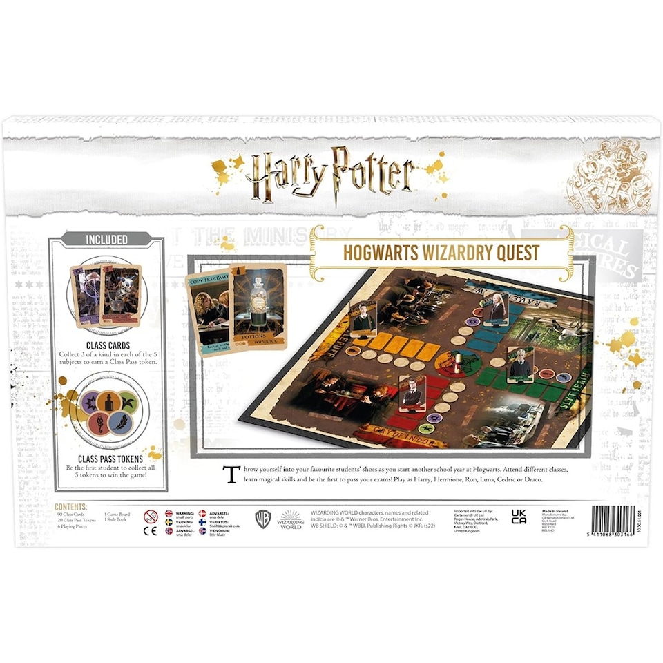 image 1 of Harry Potter Hogwarts Wizardry Quest Board Game