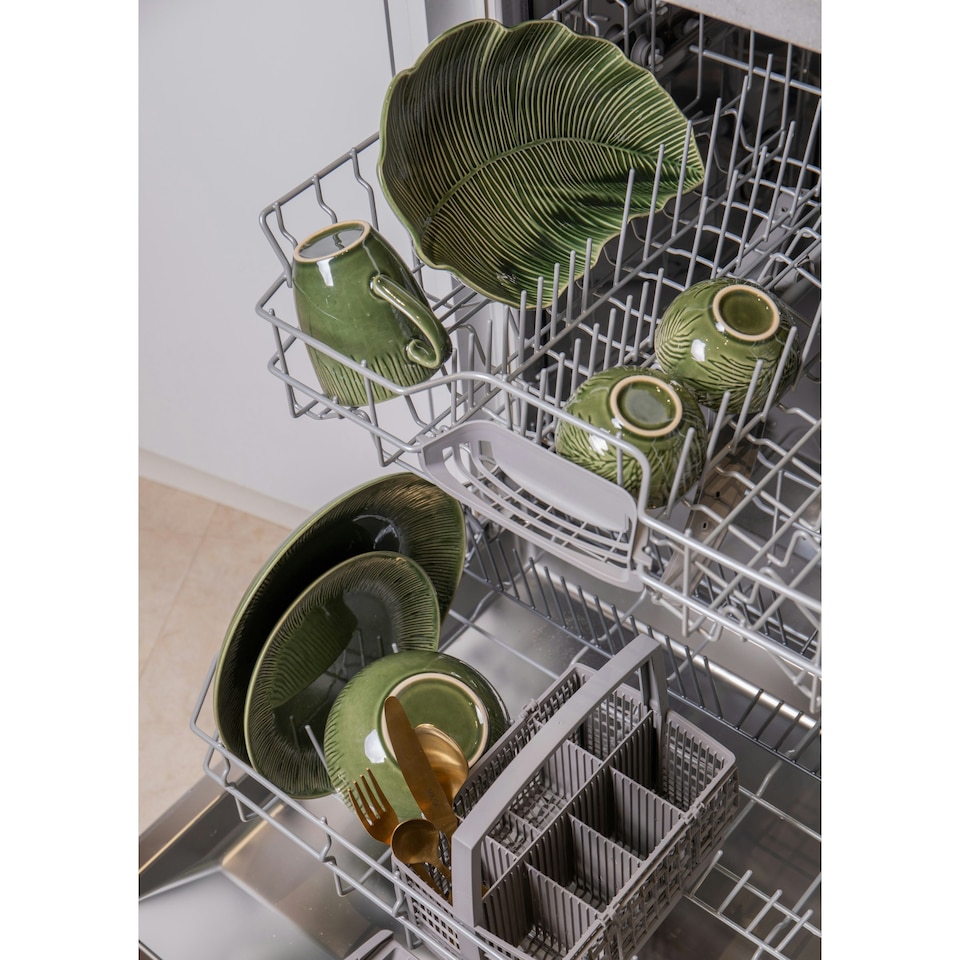 image 1 of Mikasa Dinner Set Green Ceramic 12 Piece