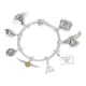 image 6 of Harry Potter Sterling Silver slider charm Bracelet - Medium