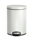 image 7 of EKO Eva Pedal Bathroom Bin 5 Litres, Rubbish Bin with Soft Close Lid, Removable Inner Bucket, Perfect for Bathroom, Bedroom & Home, White