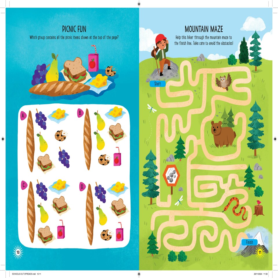 image 1 of The School’s Out Activity Book