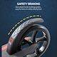 image 6 of HOMCOM Teens Adult Kick Scooter Foldable Adjust Aluminium For 14+ Black