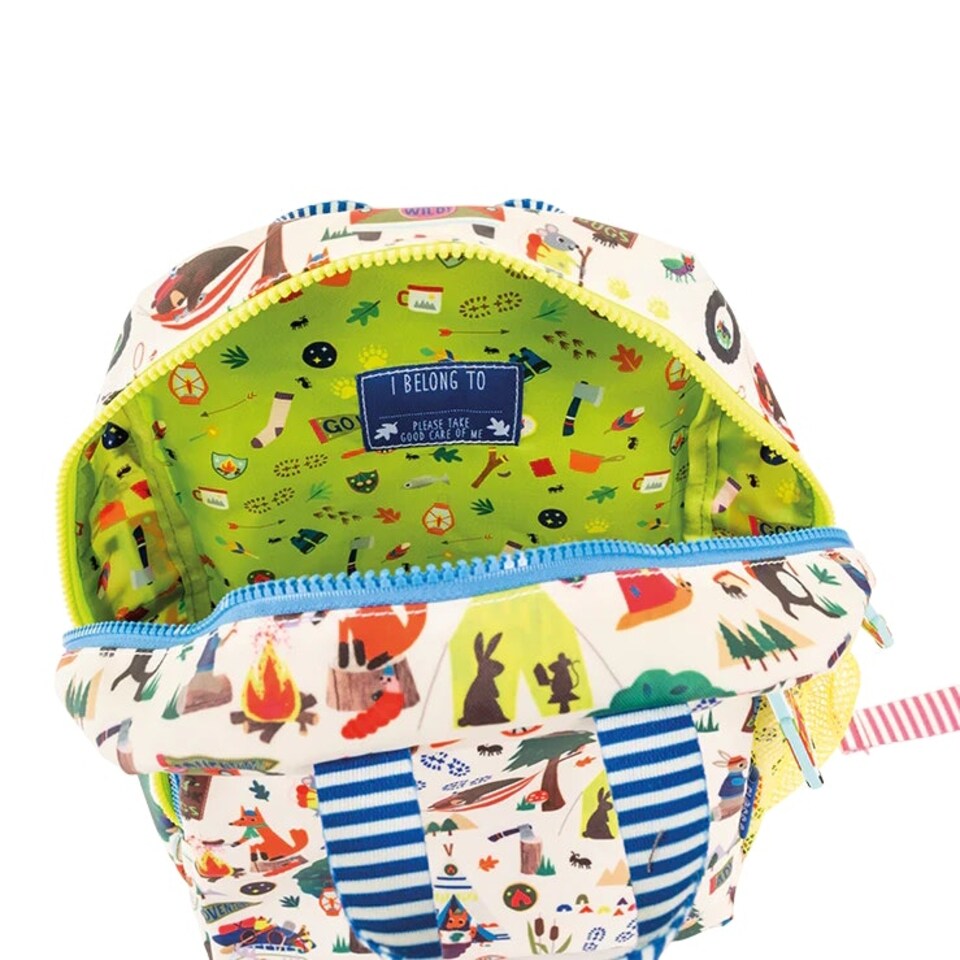 image 1 of Floss & Rock Children's Backpack - Adventure Multi