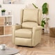 image 1 of Corcoran Electric Riser Recliner with Massage and Heat - Cream