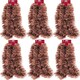 image 1 of 6 x 2 Metres Pack Copper Chunky Christmas Tinsel